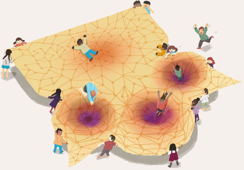 「理論がないAI/LLM」に情報幾何学から新たな解釈の可能性　──“曲がった”ニューラルネットワークが引き起こす爆発的記憶、京大らが高次相互作用の数理に突破口
